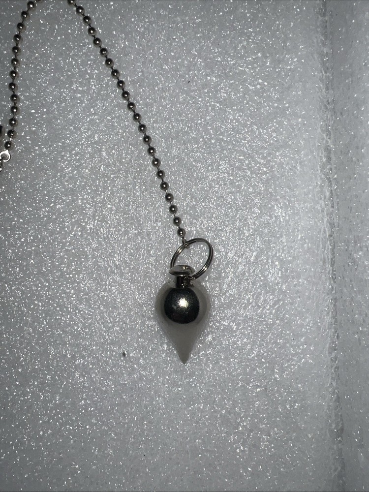 Triquerta Stainless Steel Pendulum First Dowsing Divination Tool