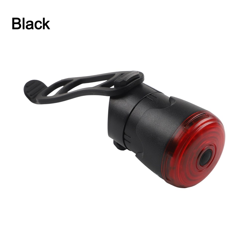 LED Tail Light with Domed Lens for Increased Side Visibility While Riding