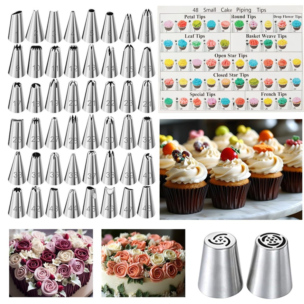 475pcs Complete Cake Decorating Kit, Cake Decorating Tools with Rotating Cake