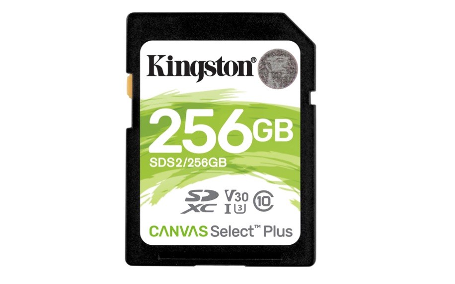 Kingston Canvas Select Plus 256GB Memory Card