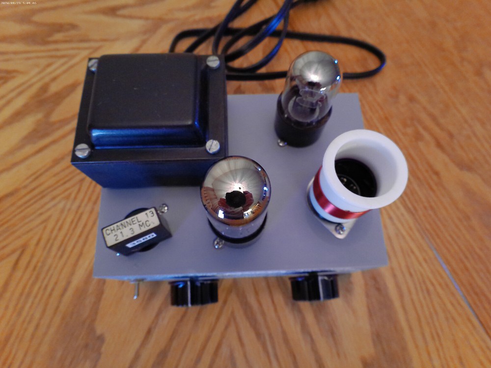 160/80/40 Meters 6V6 CW Transmitter