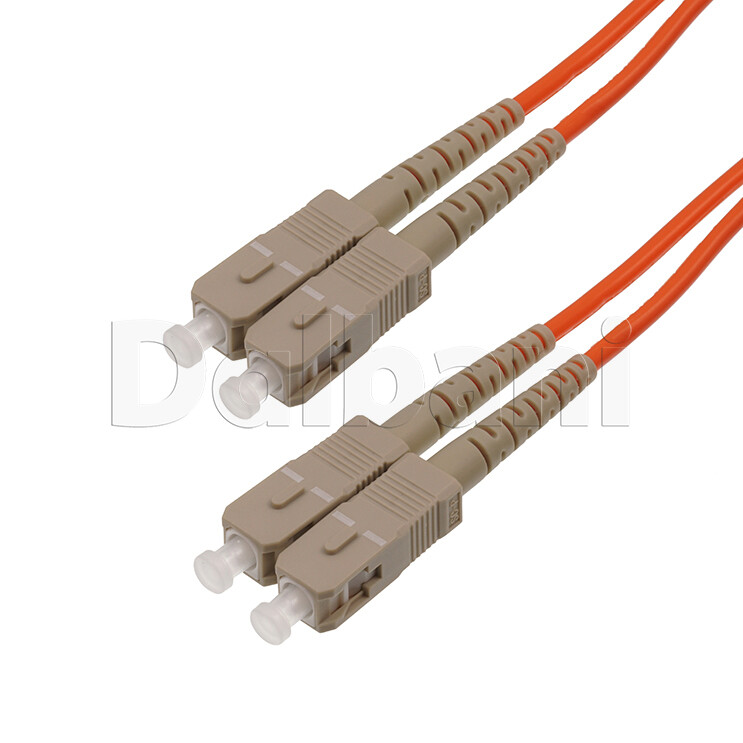 Fiber Optic Cable Patch Cord SC-SC, Duplex Multimode DMM, 3 Meter