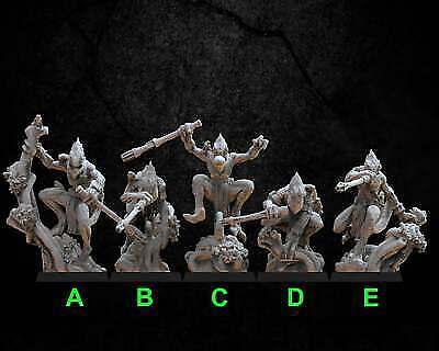 Skinks with blowpipe | Lizardmen | D&D | Pathfinder