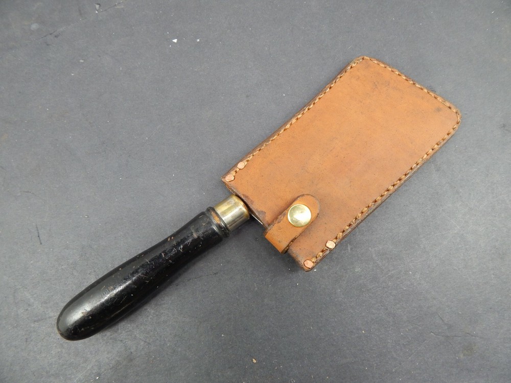 vintage Hunter's Game CLEAVER w/Sheath