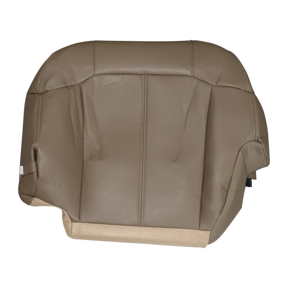 NLQR Front Driver Bottom Replacement Seat Cover Medium Neutral Tan 522 Microf...