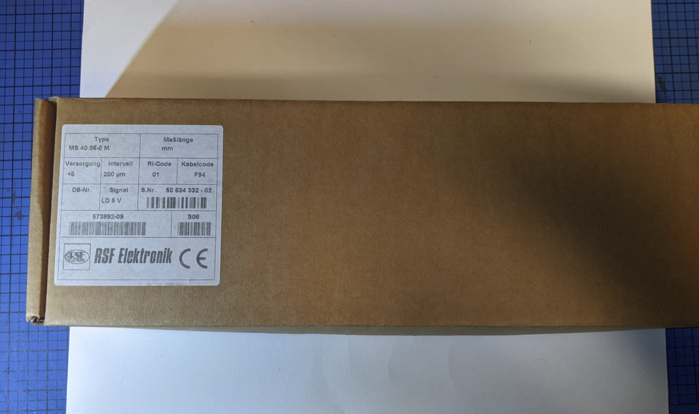 *NEW* Linear Encoder 1 µm system resolution