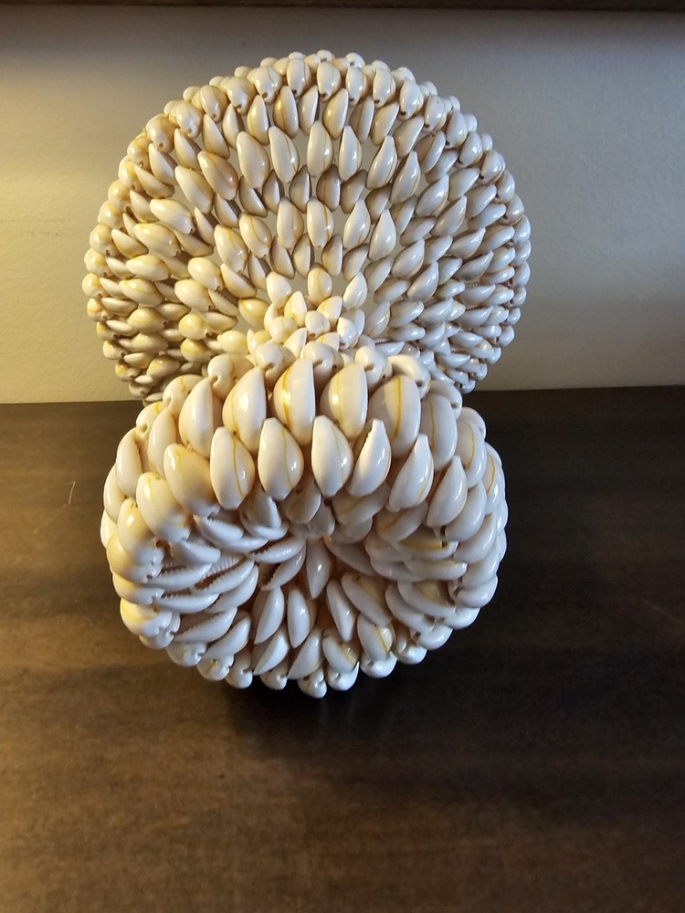 Seashell Pedestal Basket