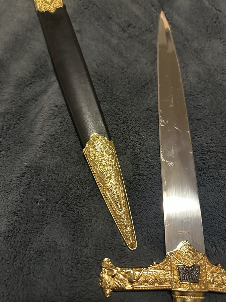 King Solomon Dagger with Scabbard T162