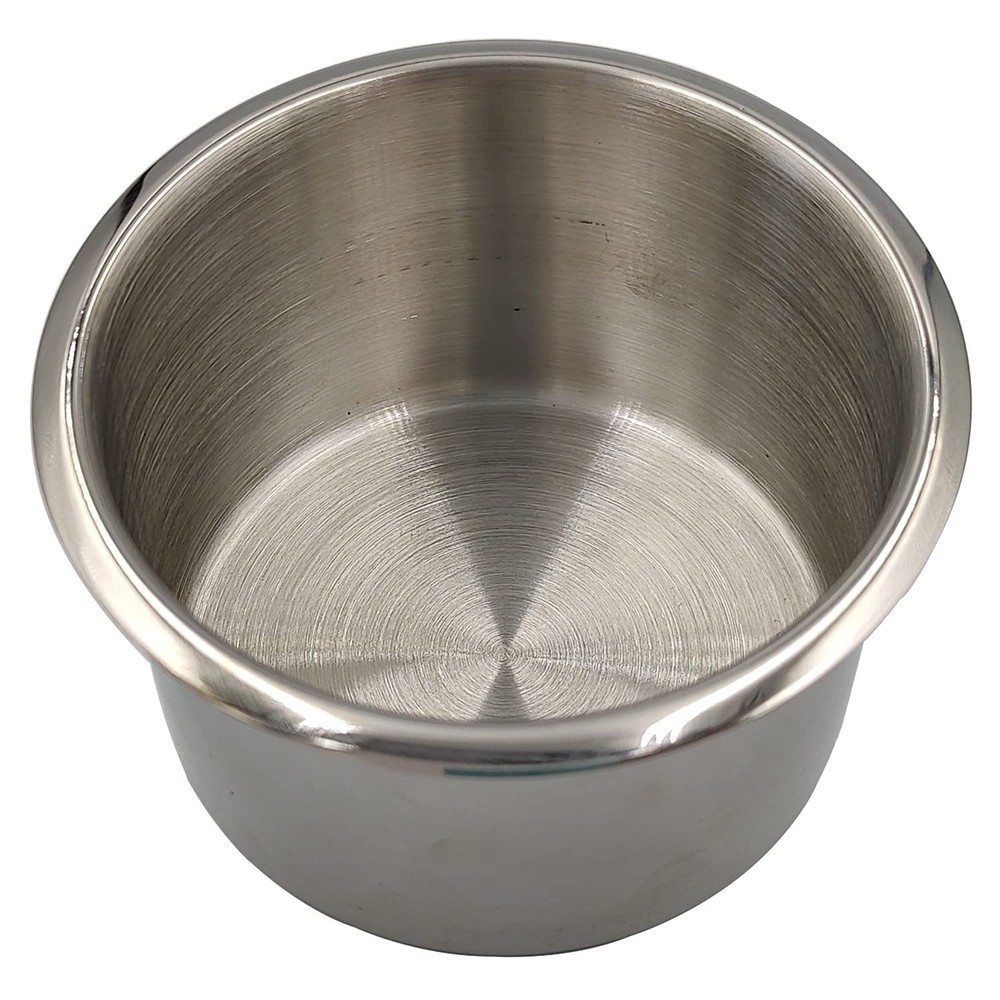 Game Table Cup Holder Insert - 10Pack Stainless Steel Medium Size Drink Cup H...