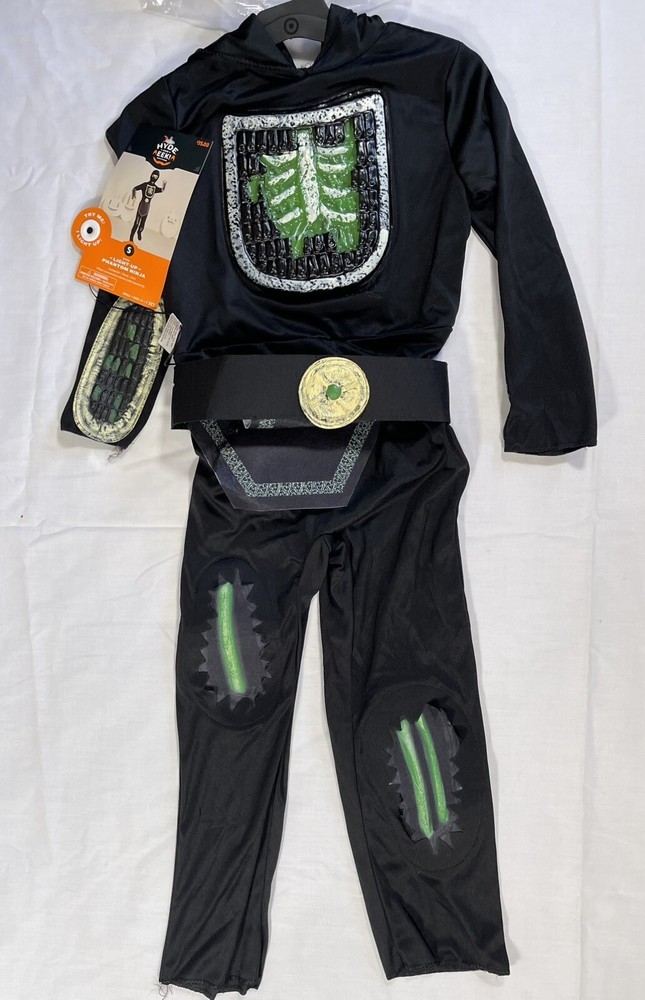 Light Up Phantom Ninja. Size 4-7. New.