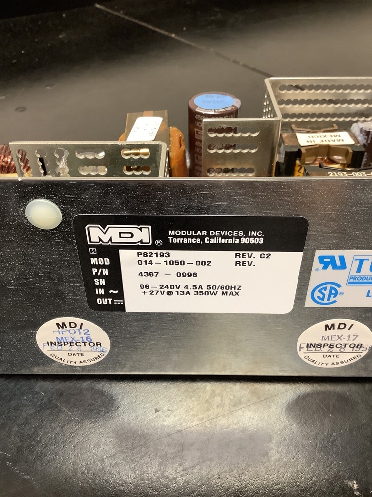 Octel Communications 014-1050-002 Voice Messaging Power Module