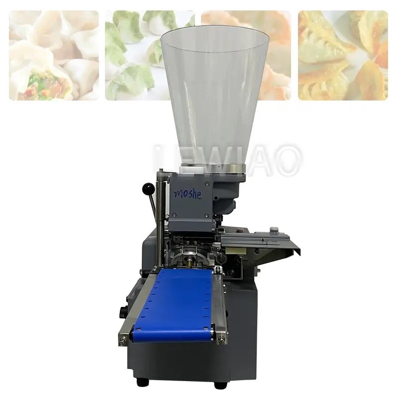 Fried Chinese Jiaozi Making Machine Khinkali Tabletop Steamed Dumpling Maker