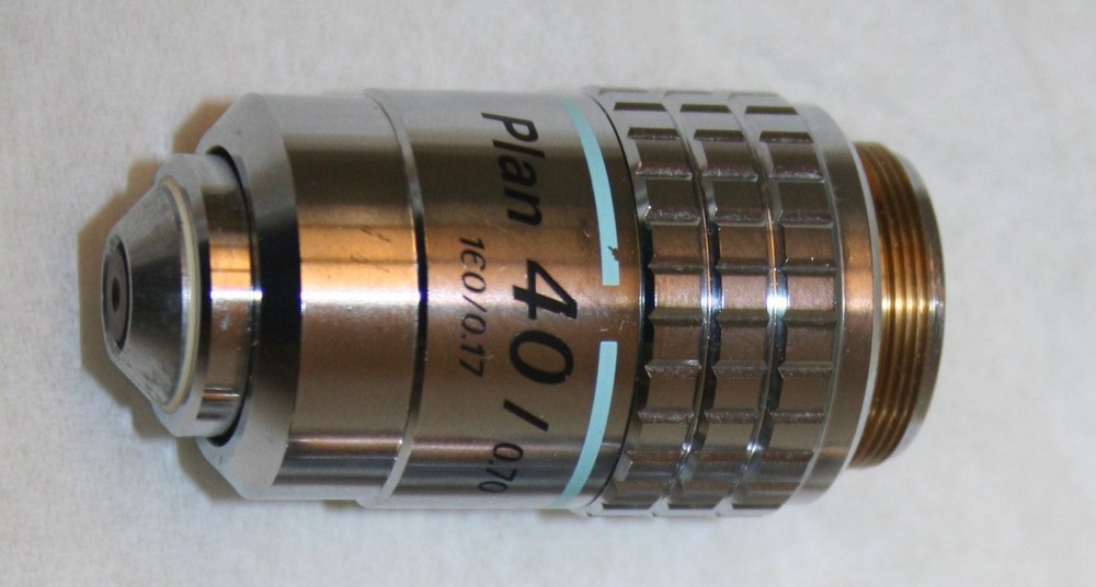 Nikon Plan 40/0.70 160/0.17 Microscope Objective Lens 240796