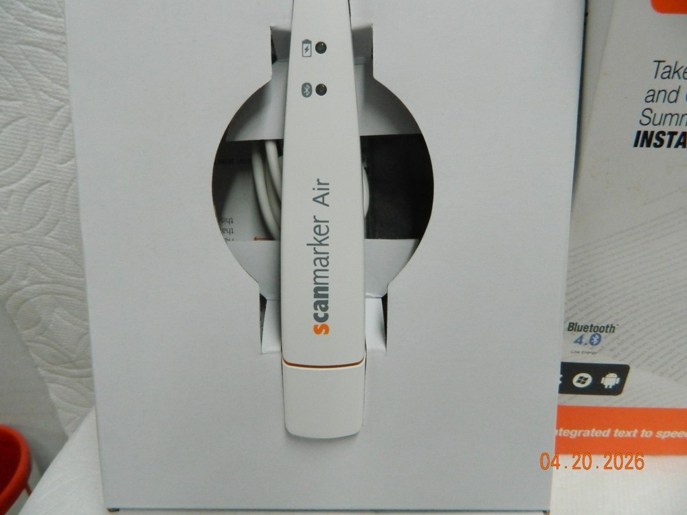 Scanmarker Air Wireless Digital Highlighter New Open Box
