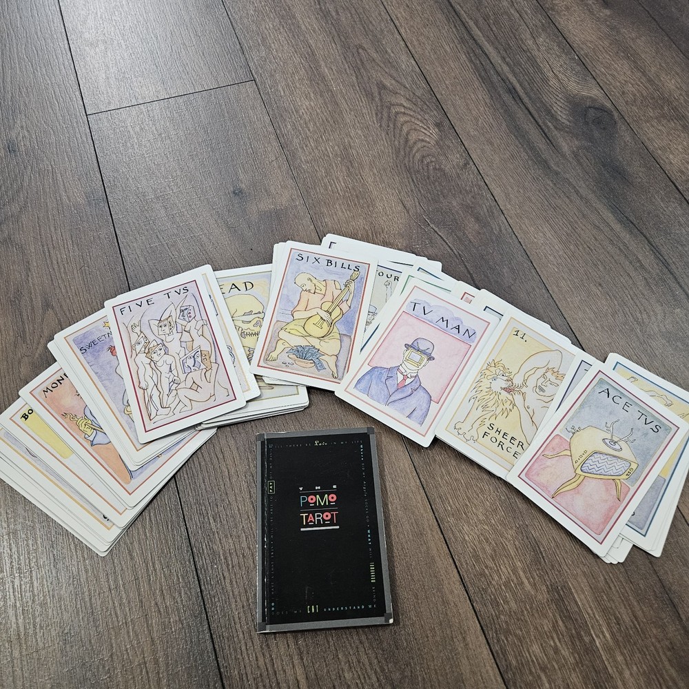 PoMo Tarot Postmodern Deck Navigating Next Millennium w Book Brian Williams