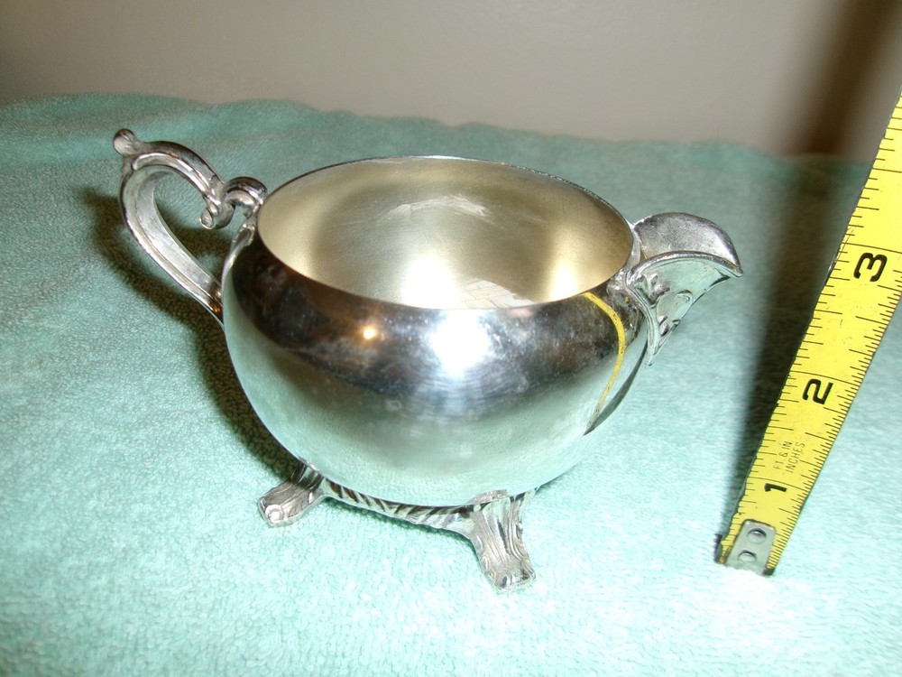 Vintage 5 Piece Wm. Rogers Silver Co Silver Plated Tea Set