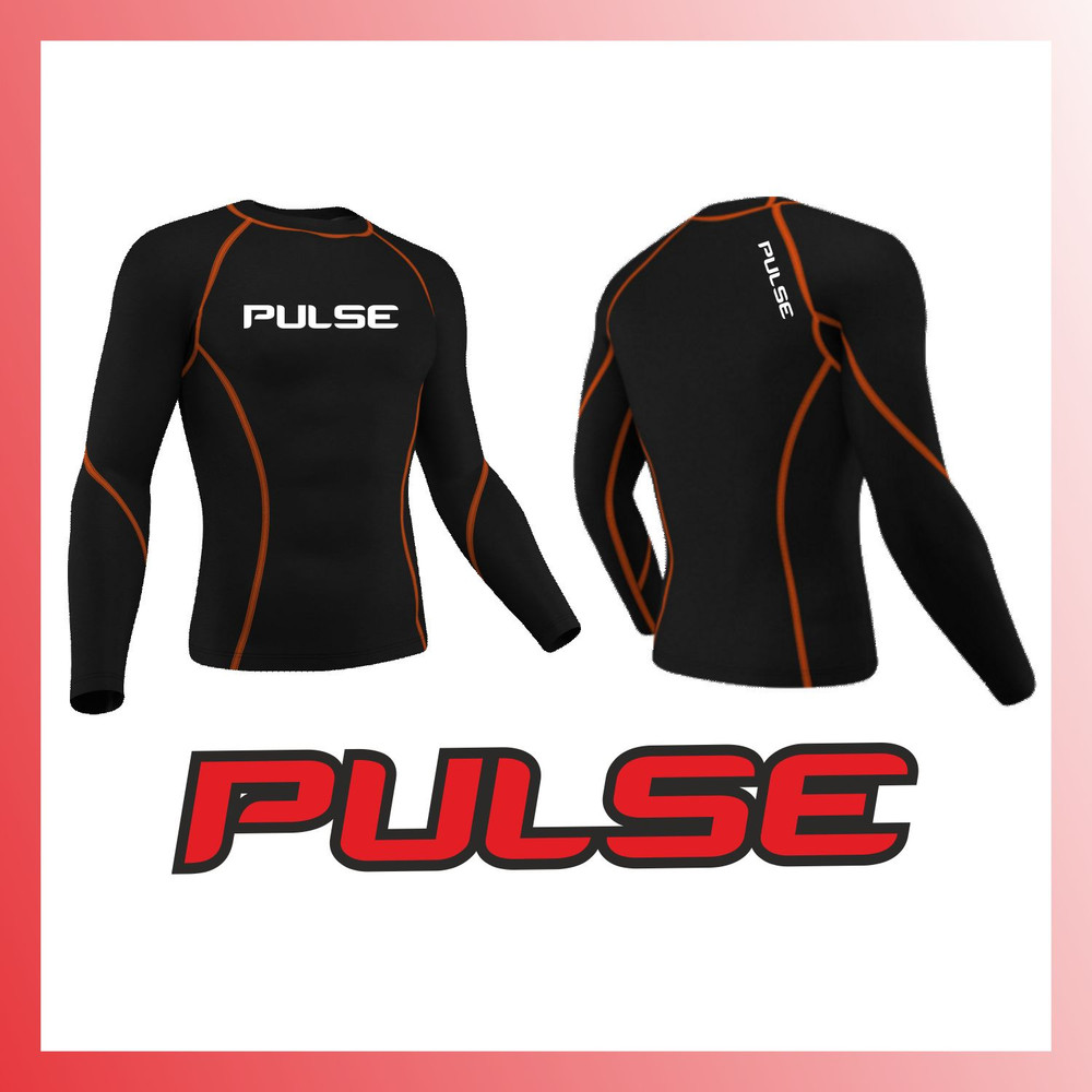 PULSE MOTOCROSS MX BMX MTB THERMAL WINTER WARM BASE LAYER COMPRESSION TOP