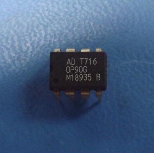 (1PC) OP90GP Operational Amplifier, 1 Func, 675uV Offset-Max, BIPolar, PDIP8