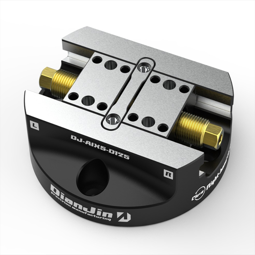 CNC 4-5 Axis Zero-point Disc Self-centering Concentric Vise Quick Change Fixture