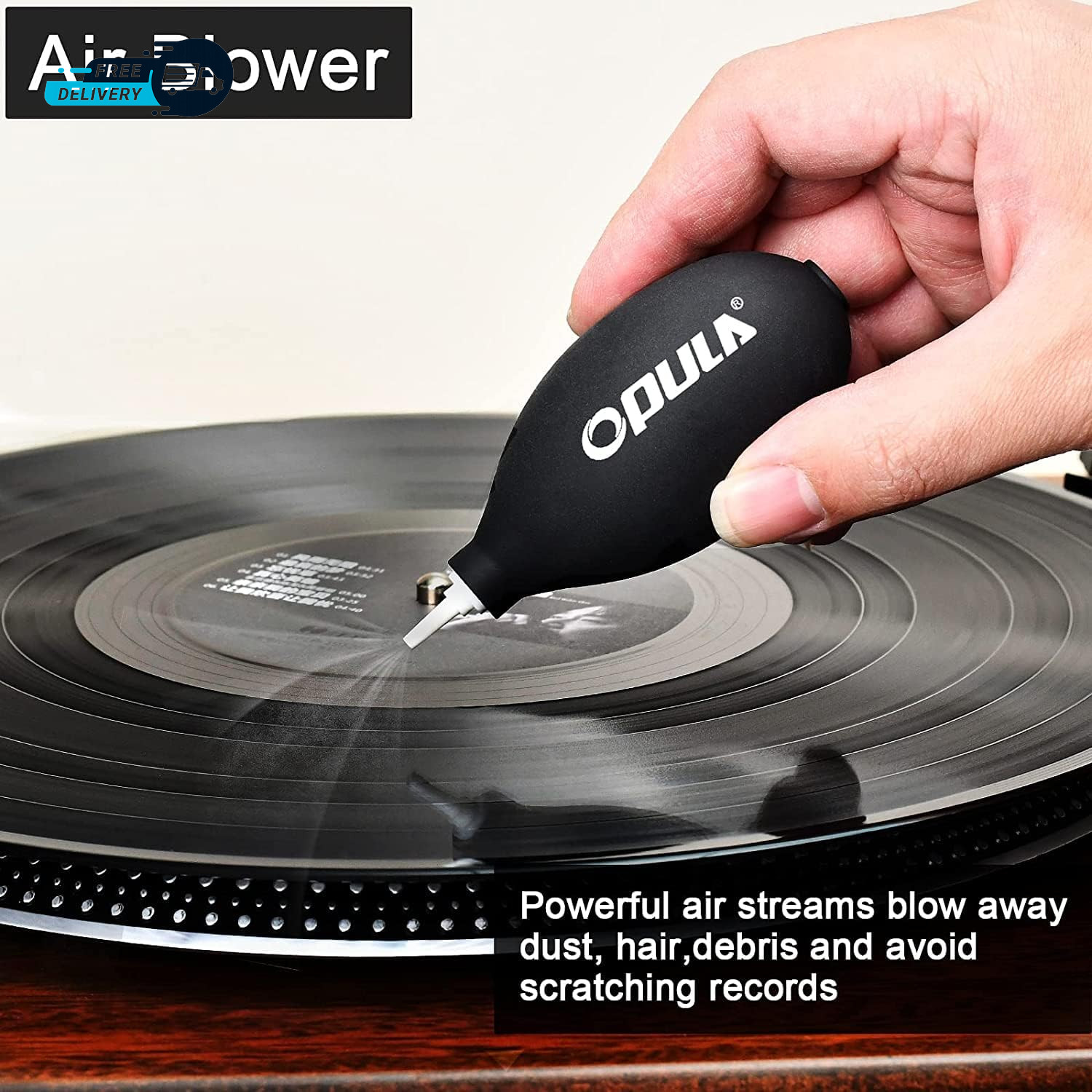 7-In-1 Vinyl Record Cleaning Kit Complete - Vinyl Record Cleaner Solution