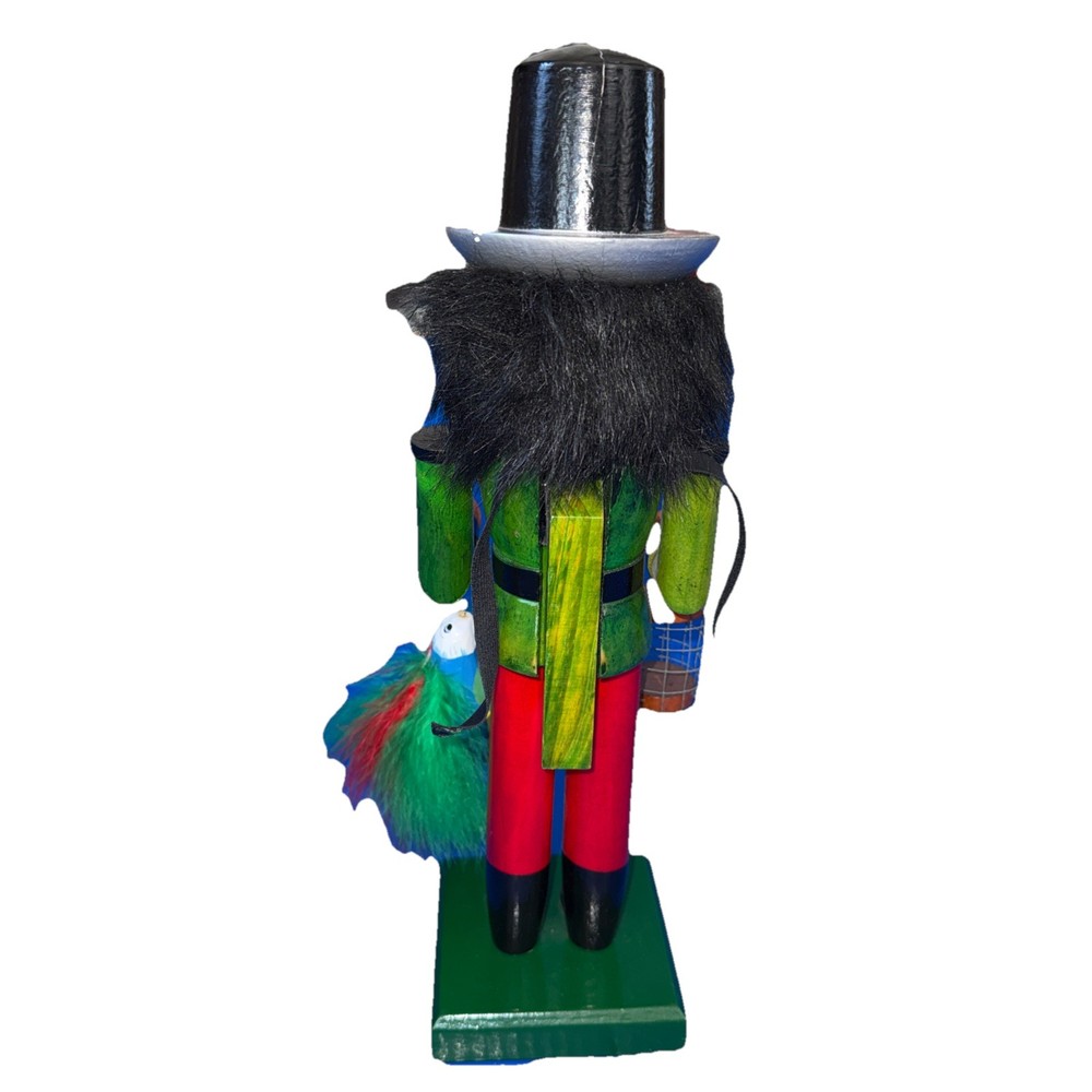 Rare Wooden Nutcracker “The Entertainer” 14.5” EUC!