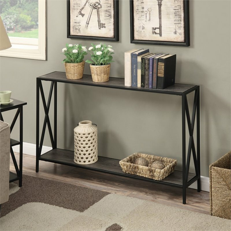 Pemberly Row Console Table in Gray