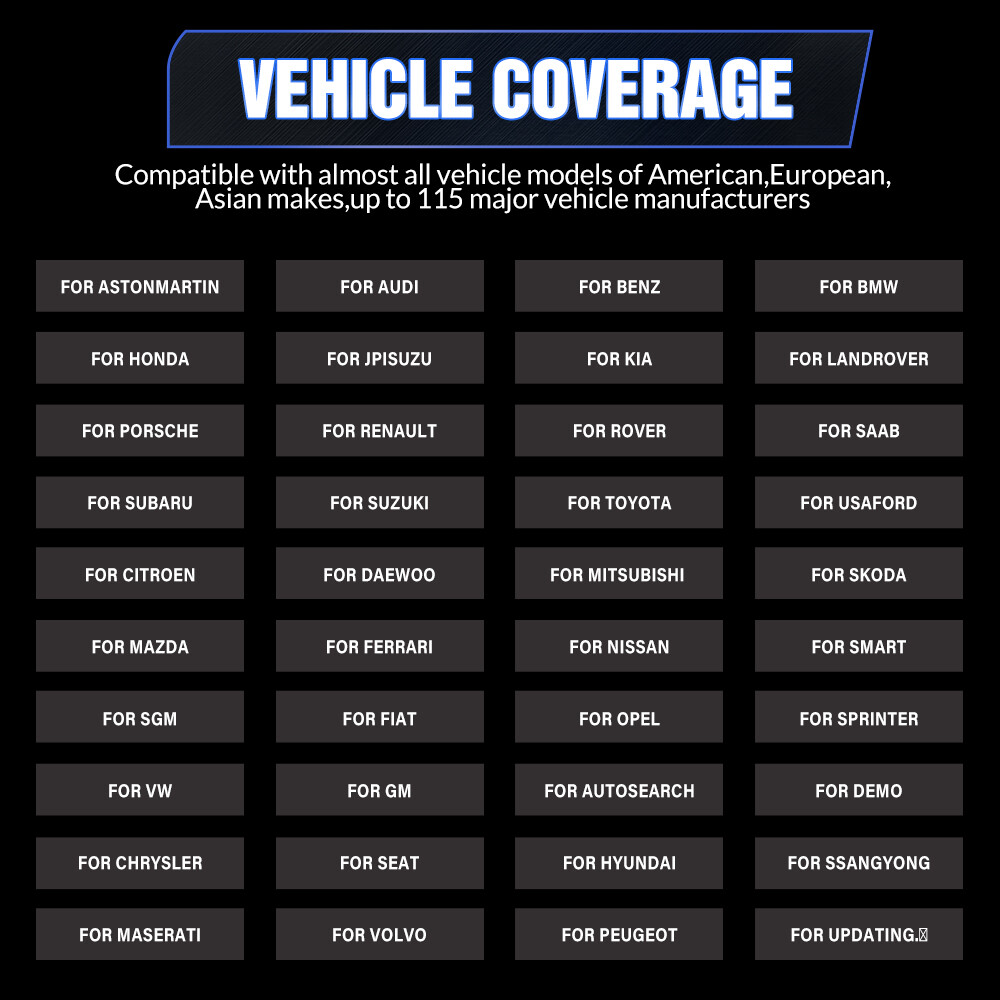 THINKDIAG Bluetooth Car OBD2 Scanner Diagnostic Scan Tool for iPhone & Android