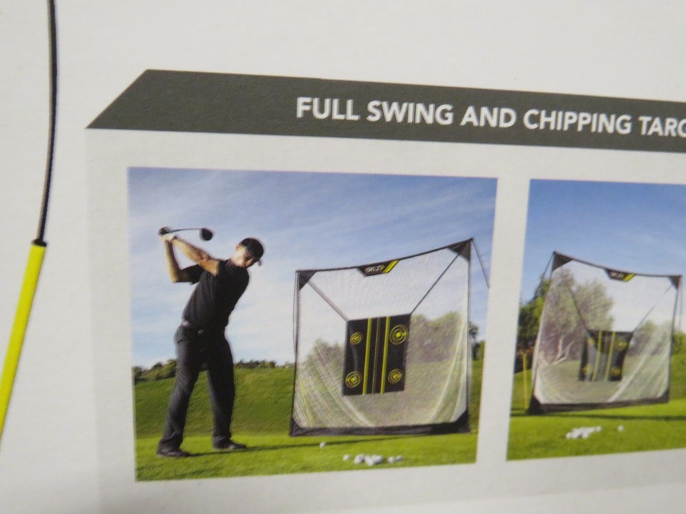 SKILZ Range Net 6x6 Portable Quick Setup Golf Target Training backyard Practice