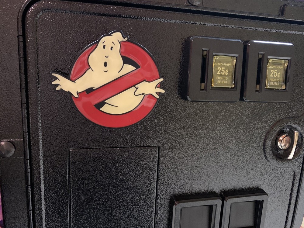 GHOSTBUSTERS PINBALL Machine Metal Coin Door Mod