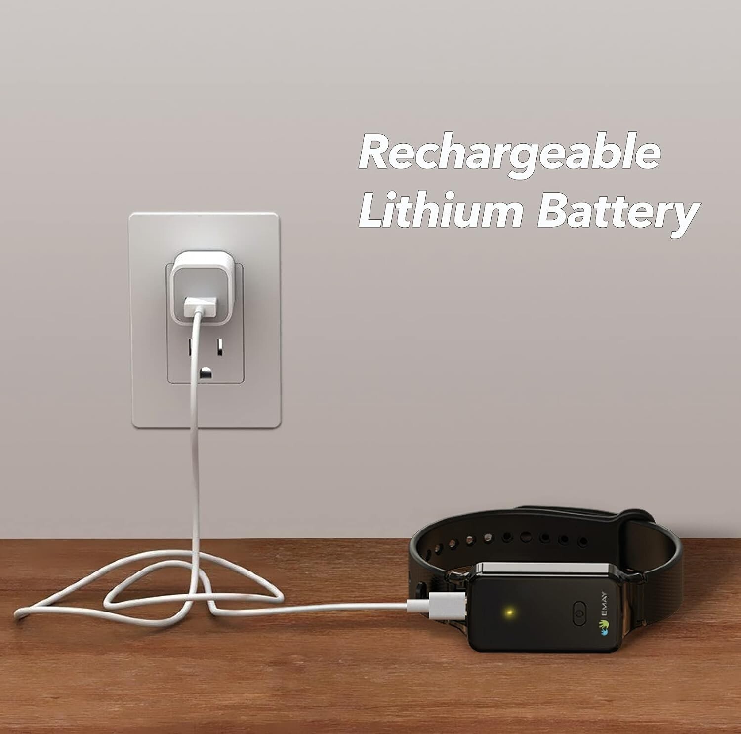 EMAY SleepO2 Wrist Recording Pulse Oximeter Continuous Oxygen Monitor/ Brand New