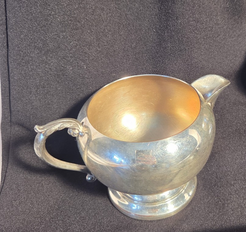 Guildcraft Silversmiths Creamer & Open Sugar