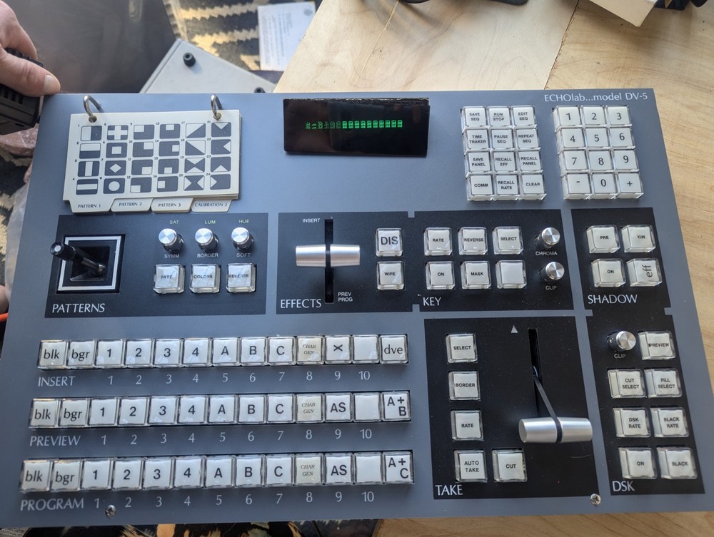 ECHOlab Model DV-5 Production Switcher