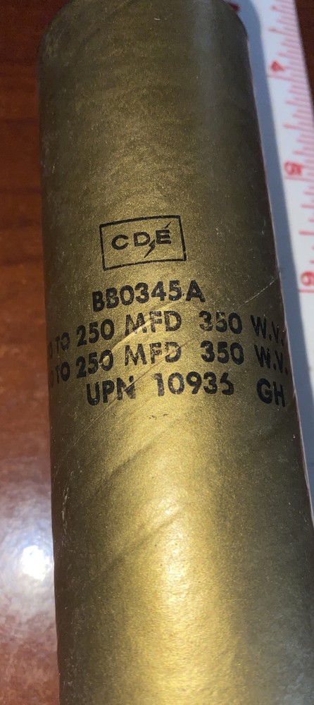 *NOS* BB0345A-CDE-CANNISTER PLUG-FREE SHIPPING*