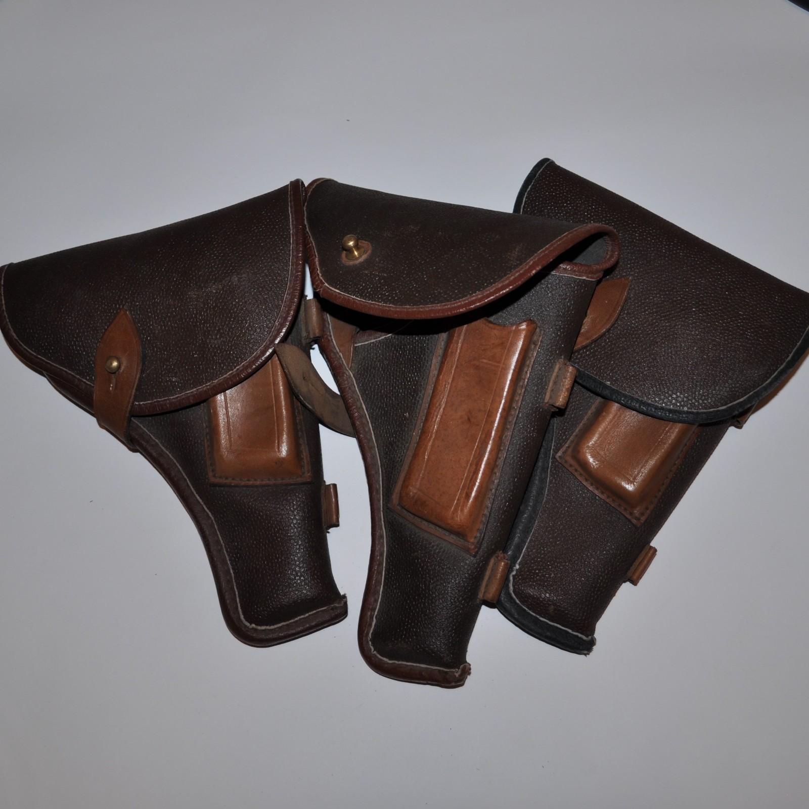 USSR Russian Soviet Tokarev TT-33 Holster Belt TT Pistol Tula Leather Kirza