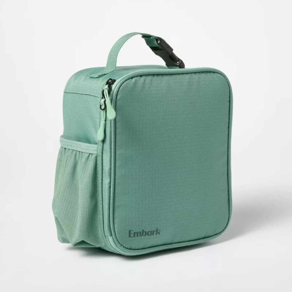 Flip-Down Square Lunch Bag