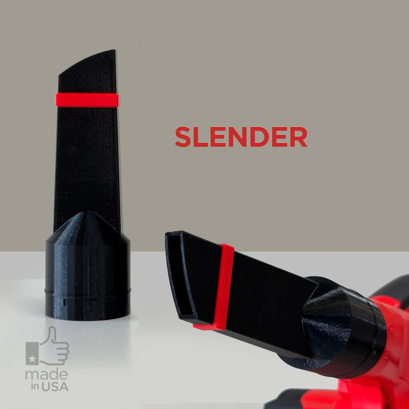 Bauer 20V Blower Nozzle Attachment: Compact Airflow, Model 1916C-B