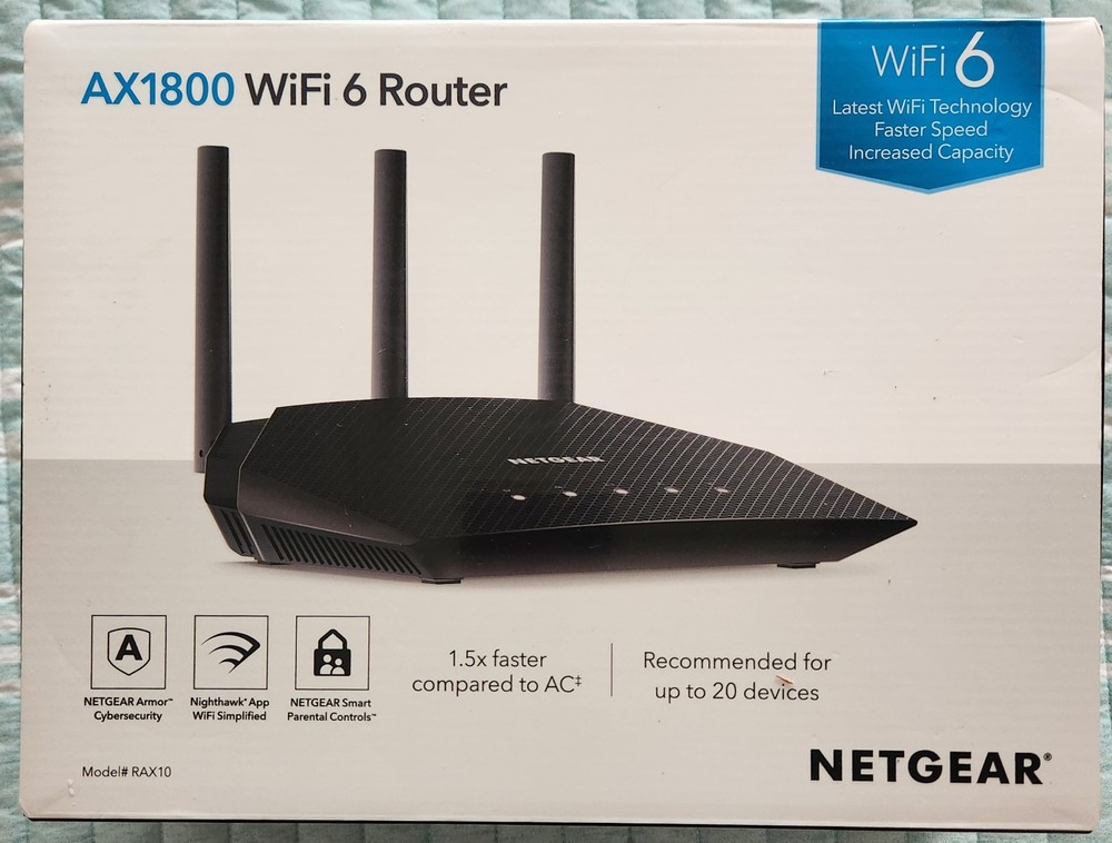 Netgear WiFi Router AX1800
