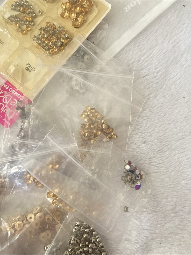 2 Bedazzlers With Studs, Rhinestones, Patterns, Instructions