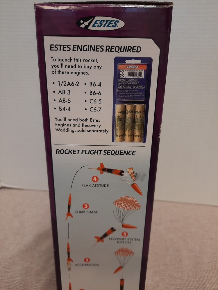 Estes 1427 Alpha III Model Rocket Launch Set Kit 1150 Ft 351 M