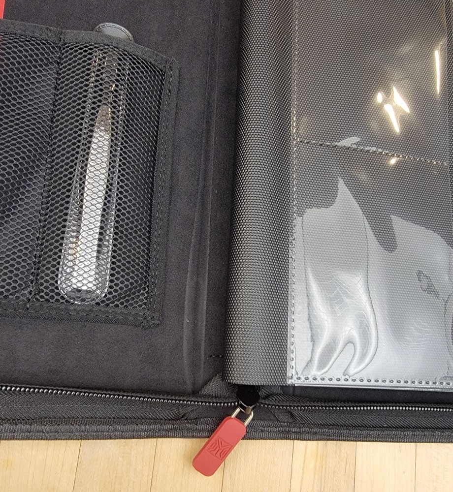 MEIYODECK TOPLOADER BINDER - 9 Pocket - DOUBLE-SIDE PAGES - Holds 252 cards