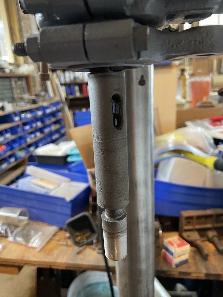 Vintage Delta DP 220 Table / Bench Mount Drill Press