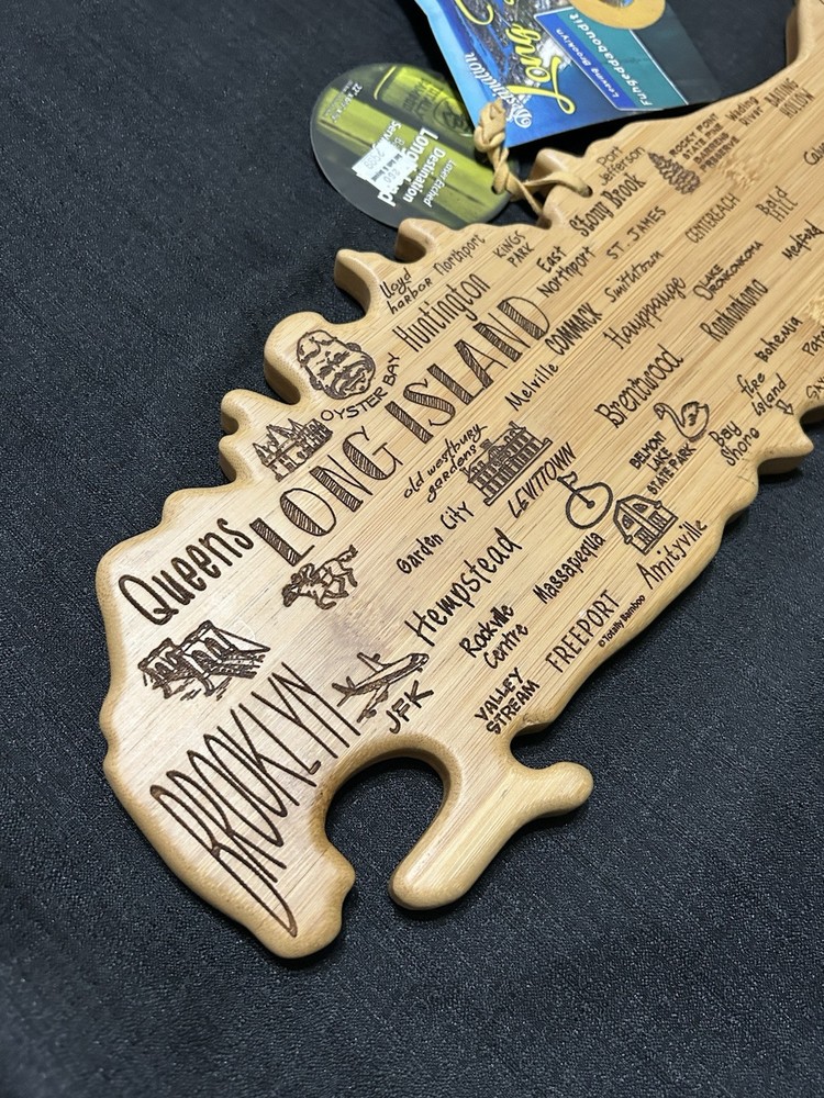 Long Island Map Shaped Serving Board/ Wall hanger 22"