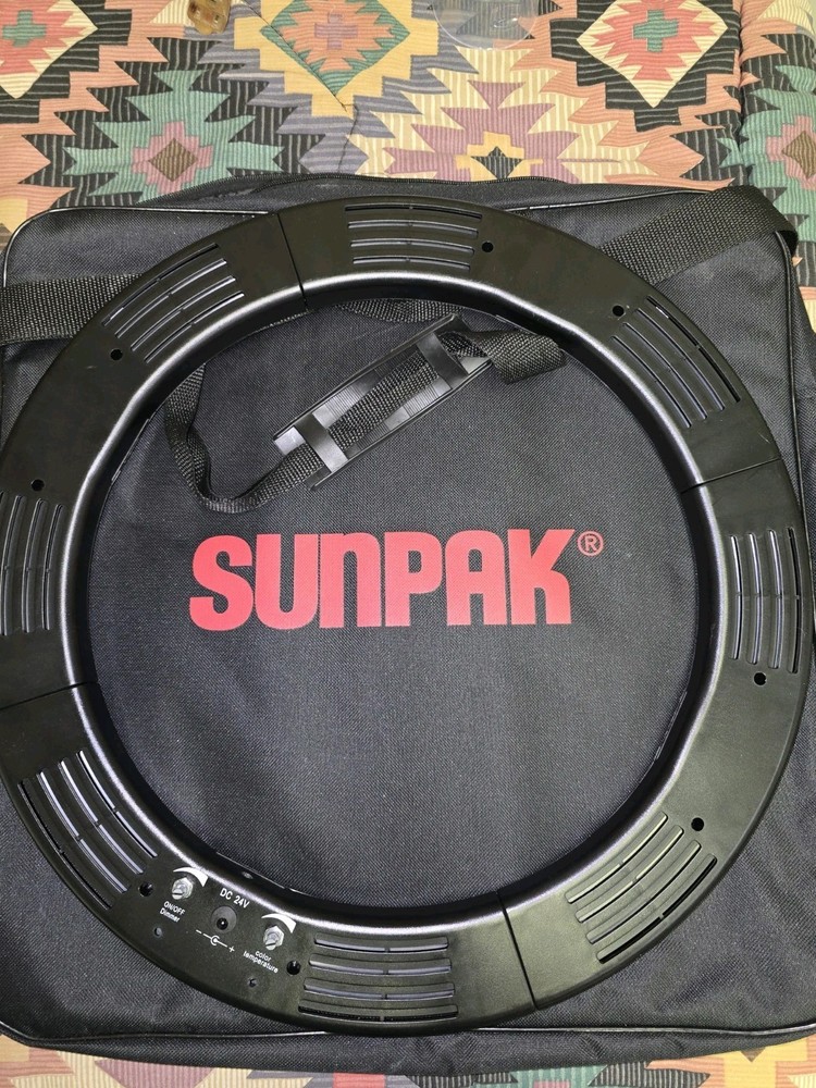 **READ**Sunpak - LED 448 19" Bi-Color Ring Light Kit FRAME ONLY!!!**