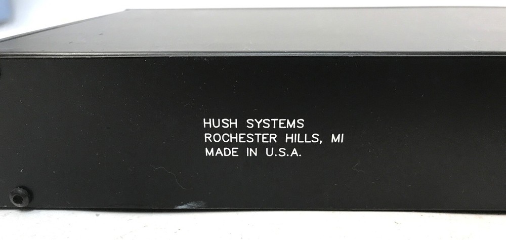 HUSH I.S.P. ISP INTELLIGENT SOUND PROCESSOR Compressor Enhancer Noise Reduction
