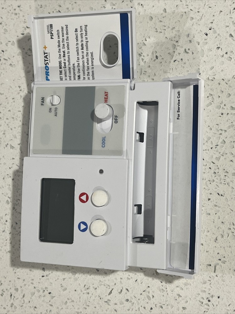 Pro Stat Digital Thermostat White See Descript