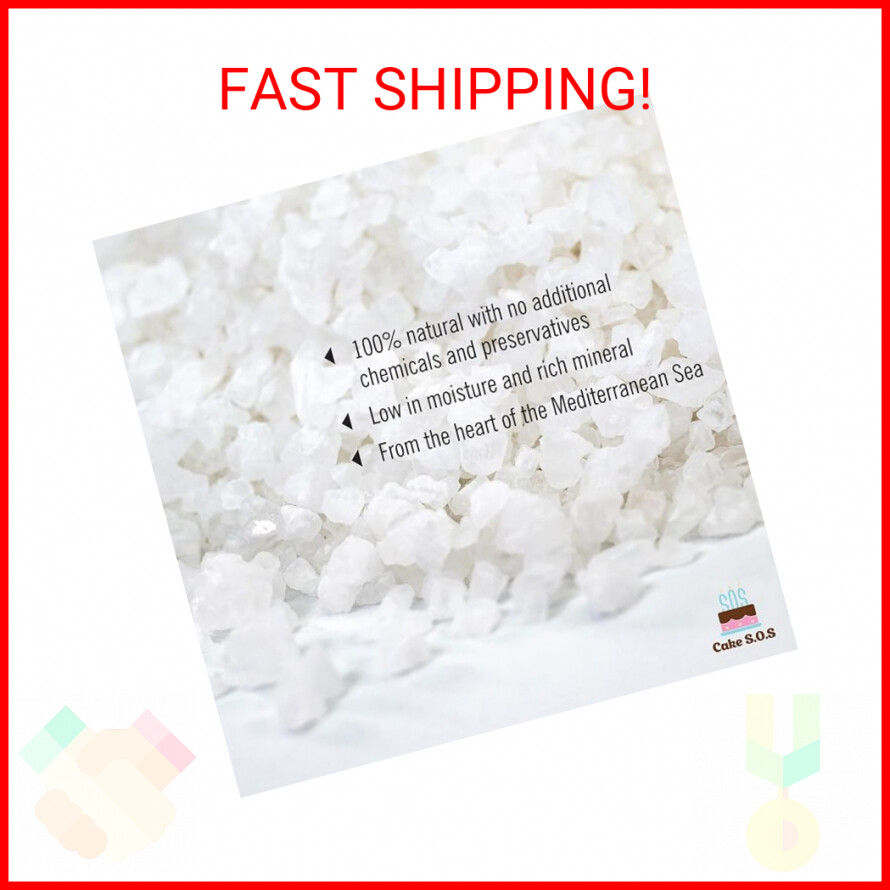 Mediterranean Sea Salt, Extra Coarse Grain 2 lb.