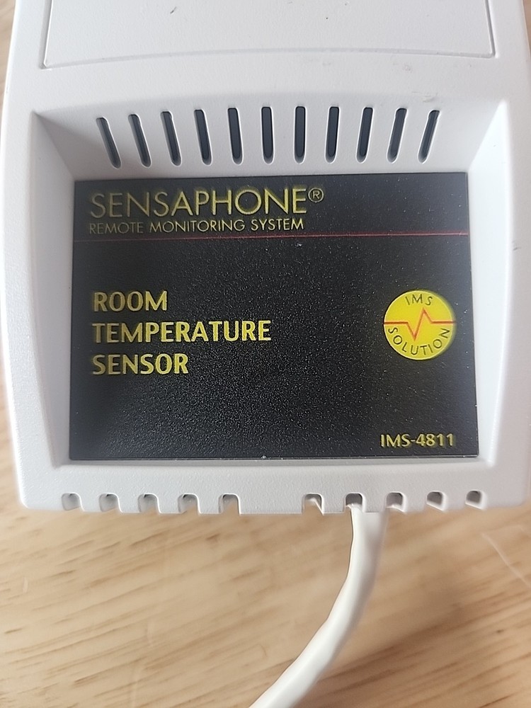 Sensaphone IMS-4811 Room Temperature Sensor Probe w/ LCD Display