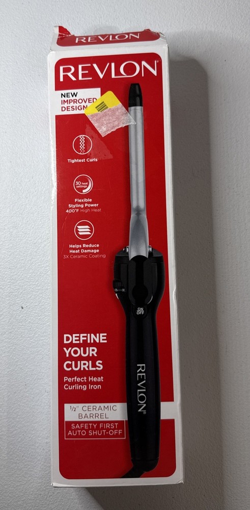 Revlon Perfect Heat 1/2" Ceramic Curling Iron