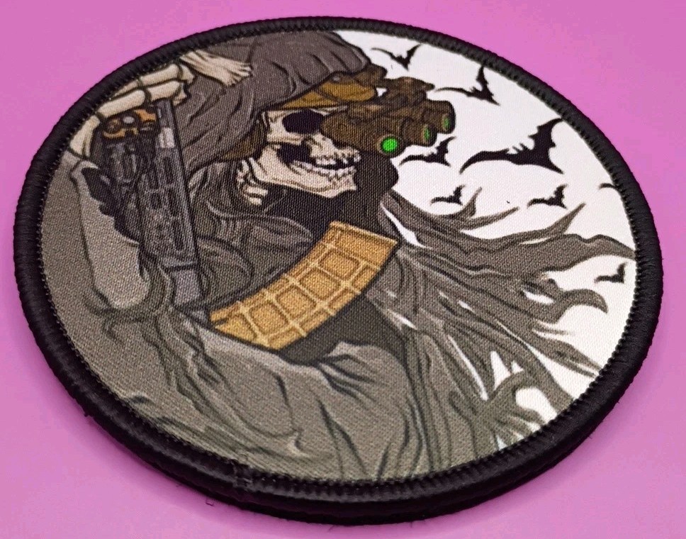 NIGHT VISION GRIM REAPER TACTICAL PATCH