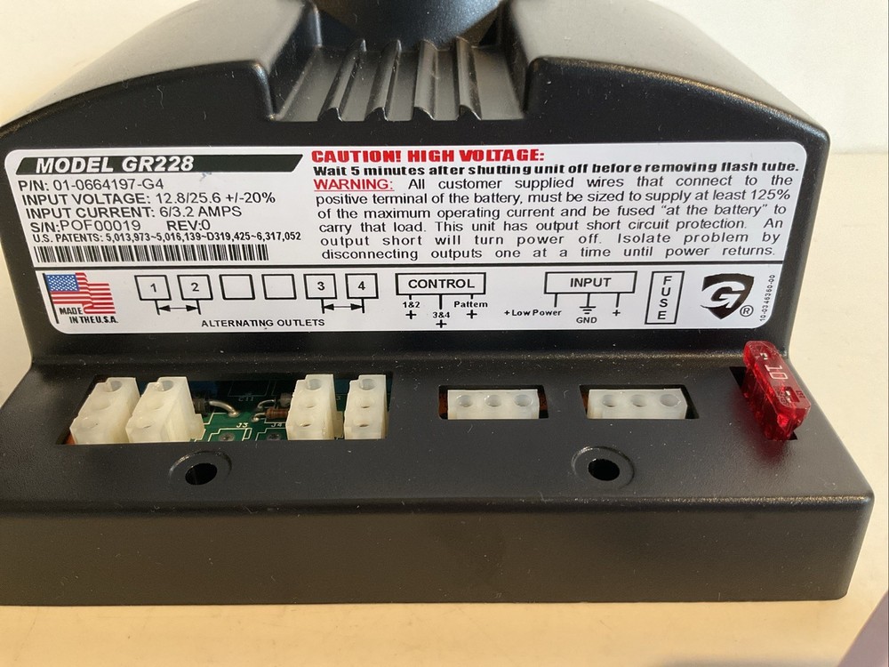 GALLS GR228 Strobe Light Power Supply